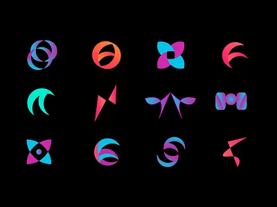 Logo Collection - 2022 brand identity branding company logo creative logo gradient graphic design identity logo collection logo design logo folio morden logo