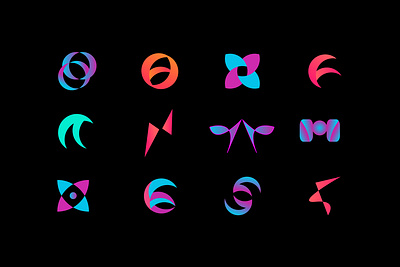 Logo Collection - 2022 brand identity branding company logo creative logo gradient graphic design identity logo collection logo design logo folio morden logo