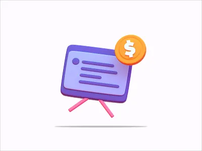 3D Illustration icon set render