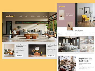 Watson Furniture design ui ux