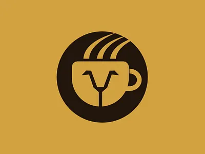 Lion Coffee animal bean coffee cup drinking lion royal