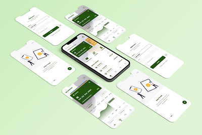 Xlent Studio Mobile Banking App animation banking branding design finance graphic design illustration mobile banking nft ui ux