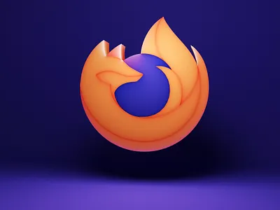 Mozilla Firefox 3d digitalart illustration logo
