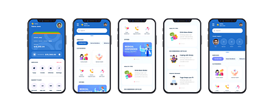 Health Care Mobile App mobile app ui ux