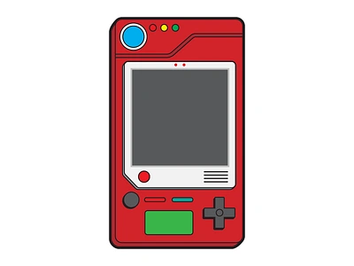 Pokédex cartoon cnc design graphic graphic design illustration illustrator laser cut pokedex pokemon pokémon print svg vector