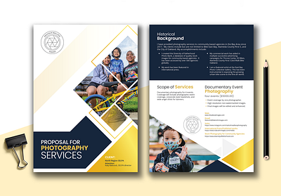 Proposal for photography services annual report bifold branding brochure company profile design graphic design illustration logo photography brochure photography flyer photography proposal photography service proposal design ui