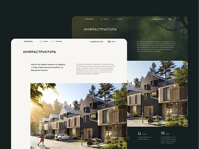 Web design for townhouses darklight darklight theme design by amina sid figma townhouses ui uiux web design web design for townhouses