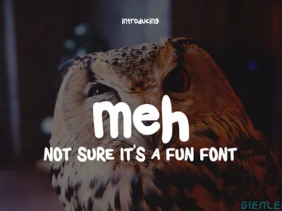 Meh - Fun Font book branding brush comic design diary doodle envato family font fun kid meh playful scrapbook script sketch teen write