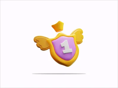 3D Illustration Emblem 3d 3d icon animation brand branding design graphic design icon icon illustration icon pack icon set illustration instagram template logo motion graphics product design render ui