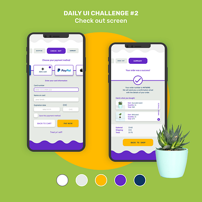 Daily UI Challenge #2 design graphic design ui
