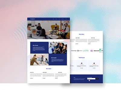Website design for financial company branding design designing editorx figma graphic design illustration logo typography ui ux vector web design webflow