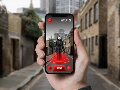 UI Case study: SCP_Next - NFT Game design explore game game ui graphic design mystery nft nft game red scp ui ux web website