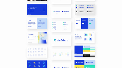 LifeSphere Brand Style Guide branding healthcare life sciences lifesciences logo styleguide visual identity