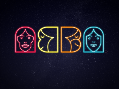 ABBA abba art character design disco illustration illustrator music pop sweden vector voyage