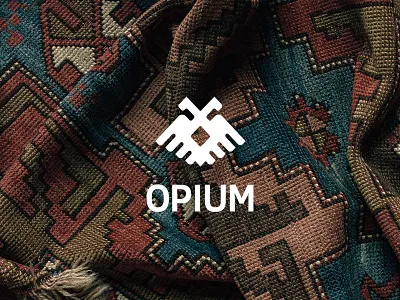 OPIUM Branding brand branding cloth design graphic design icon identity illustration logo logo design pattern stationary vector