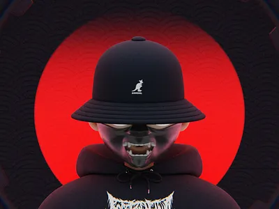 FREE FLOW FLAVA collaboration 3d animation blender design diorama gamedev illustration light logo ui