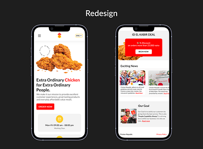 Mobile Web (UI) design ui ux web