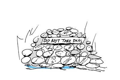 Rocks mess rock rocks