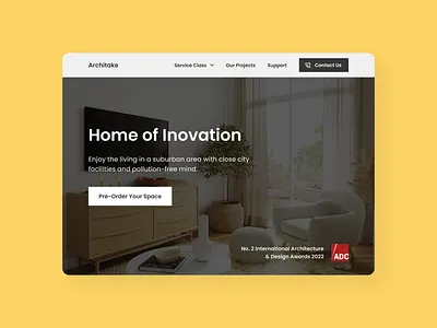 Daily UI | Day #075-Pre-Order 075 agency architecture building daily ui daily ui 075 dailyui dailyui 075 design graphic design home house modern house order pre order pre order preorder ui web website