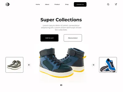 E-commerce Hero Page app branding design graphic design illustration ui ux vector web