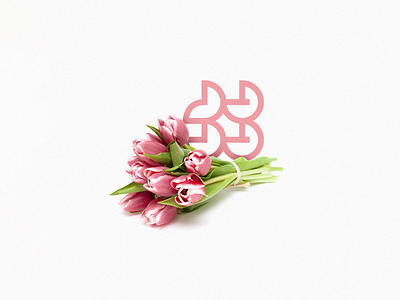 Worood ورود app brand brand identity branding flower flowers logo logos pink pinky