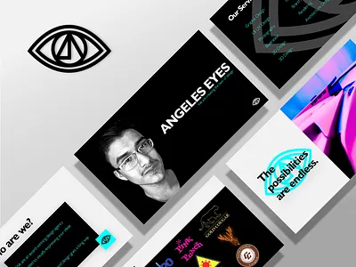 Angeles Eyes Pitch Presentation brand branding business clean creative design design agency designer dribbble graphic design graphics layout logo pitch playoff presentation professional slidedeck slideshow ui