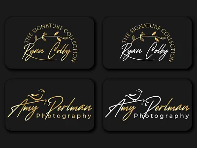 signature logo design | Modern signature brand branding calligraphy design graphic design handwriting illustration lettering logo signature signature logo sketching typeface typography vector