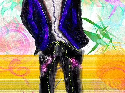 Chris... abstract actor art artwork chris rock colorful digital digital art digital painting holywood illust illustration oscar 2022 will smith