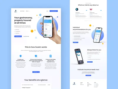 Website design - landing page homapage landingpage ui uxui webdesign website