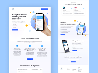 Website design - landing page homapage landingpage ui uxui webdesign website
