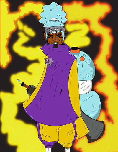 Zumo anime graphic design
