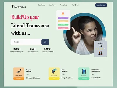 Landing page site app branding design graphic design illustration logo typography ui ux vector