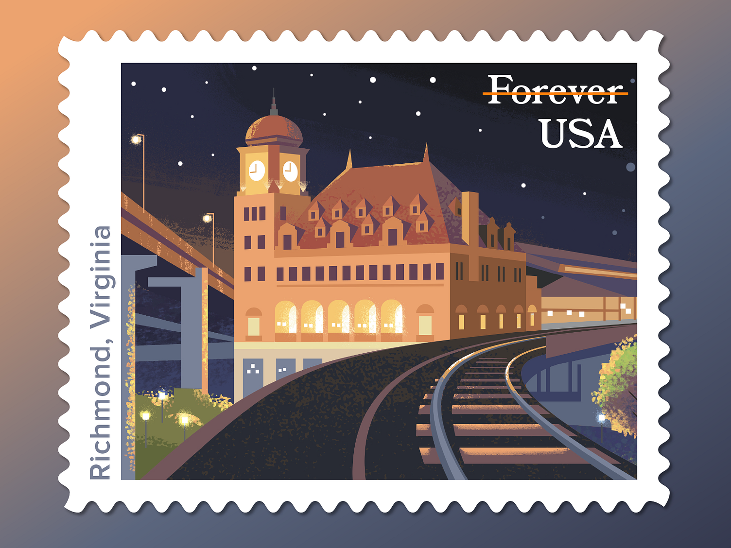 usps-stamp-main-street-station-by-down-the-street-on-dribbble