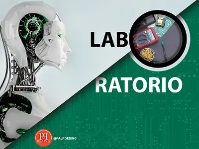 Muestra Banner - Laboratorio, área de Informática.. montaje