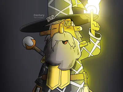 Wizard Character Design Practice