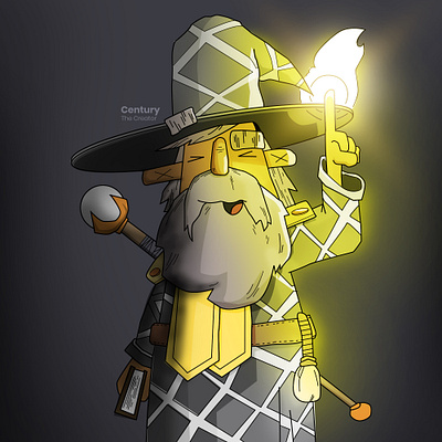 Wizard Character Design Practice