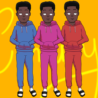 Self Portrait: Family Guy Character Design character design illustration