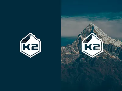 K2 crest apparel branding crest design graphic design illustration k2 logo mountain nature outdoor outdoors patagonia