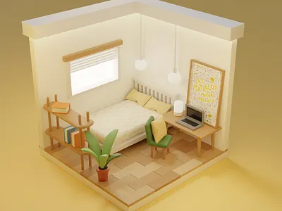 home 3d blender home room