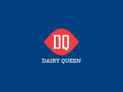 DQ Logo Redesign brand branding design dq ice cream logo logo design logo redesign logo refresh rebrand refresh