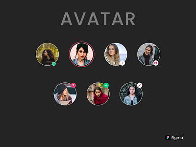 Avatar avatar dailyui dailyuichallenge design figma gratitude profilepicture ui uxuidesigner