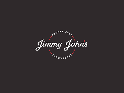 Jimmy John's Logo Redesign brand branding design logo logo design logo exercise logo refresh packaging rebrand rebranding refresh