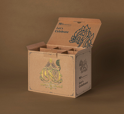 90th Boon Rawd Brewery branding graphic design logo typography