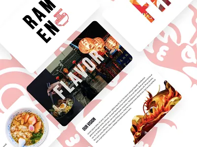 RAMEN🍜 pitch pitchdeck presentation ramen