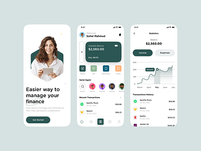 Finance App Design app app design app designer app designer in figma banking app design crypto design expenses figma finance app finance app design financial app financial app designer manage finance ui user experience user interface ux