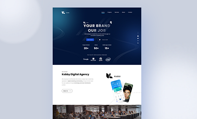 Kobbi Digital Agency agency branding company modern ui ux web design