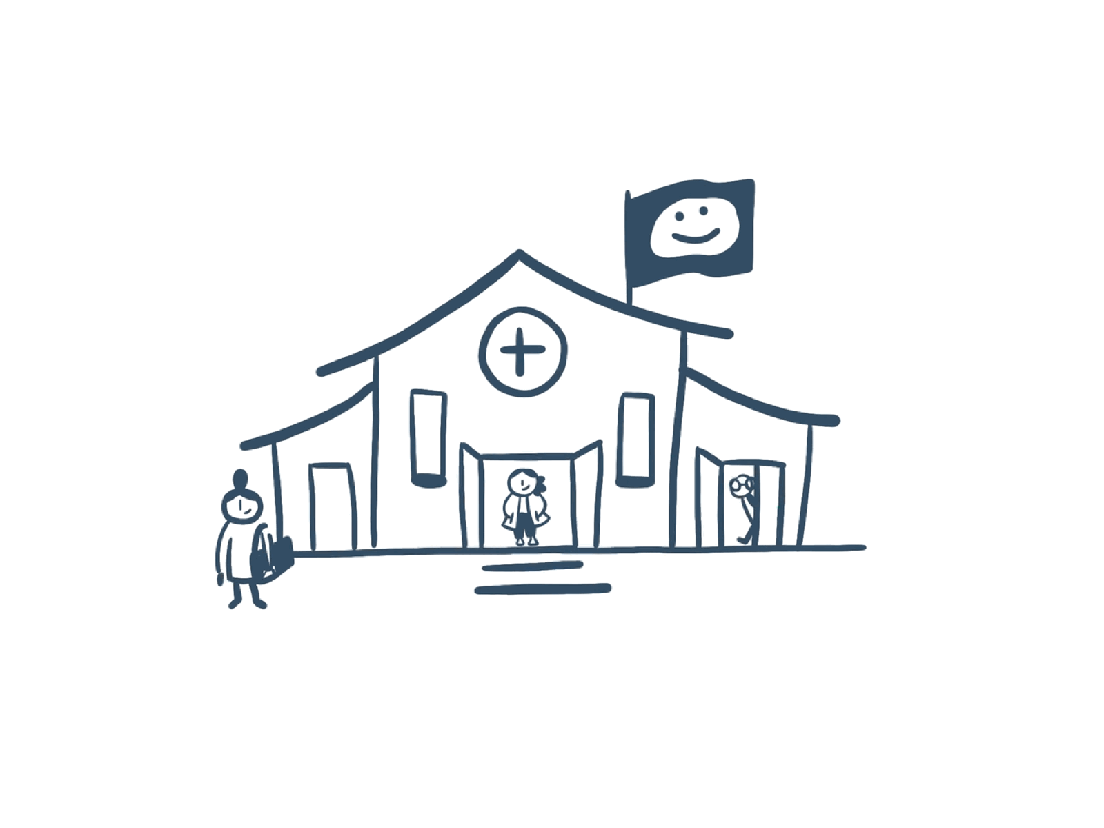 Happy Hospital 2d animation celanimation character gif health healthcare hospital wiggle