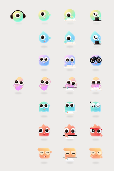 emoji animation motion graphics ui