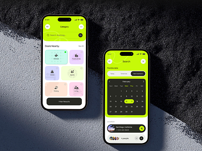 Booking & Deals Mobile App UI/UX Design apartment app booking mobile booking platform booking system hotel app hotel booking hotel booking app hotel branding hotels mobile mobile app on oneline hotel booking outing property app room room booking ui ux vocation