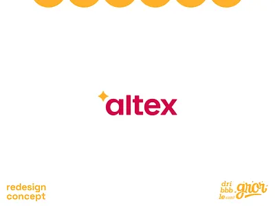 Altex Logo Redesign Concept altex brand brand identity brand system branding concept gror identity logo new rebranding redesign retailer romania sale shop star system